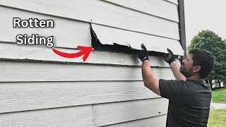 How to Replace Lap Siding  StepbyStep Guide for DIY Home Repair [upl. by Igiul]