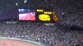 4x100m London 2012 olympic final  Jamica wins with a world record [upl. by Kared938]