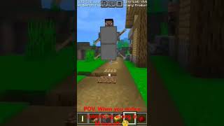 Minecraft funny meme 🤣 minecraft viralshorts [upl. by Fax]