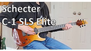 Schecter C1 SLS Elite [upl. by Annayrb485]