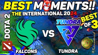 Falcons vs Tundra  HIGHLIGHTS  The International 2024  Dota 2 [upl. by Neerihs]