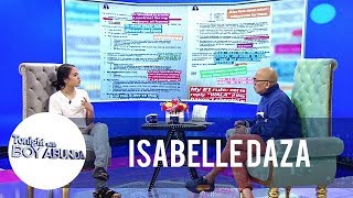 TWBA Isabelle Daza on drafting a contract for her house helpers [upl. by Ettesil]