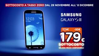 Spot Unieuro  Sottocosto  Samsung Galaxy S3 NEO [upl. by Nnylyma]