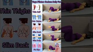 Yoga Pilates Reduce Belly Fat part 236yoga weightloss bellyfatloss shorts [upl. by Kcirednek]