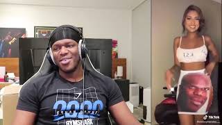 KSI REACTS TO BALDSKI SKIRT [upl. by Massey]