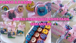 DOCES PERSONALIZADOS BOLOFOFOSPASTA AMERICANA [upl. by Faletti]