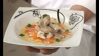 Recette de blanquette de veau minute [upl. by Kcerred]