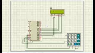 keypad interfacing with 8051 [upl. by Ecad282]