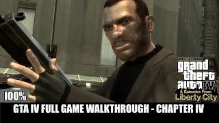 GTA 4 Full game walkthrough 100 completion Part 4 ULTRA settings 60FPS [upl. by Ysus]