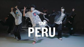 Fireboy DML amp Ed Sheeran  Peru  Hui Choreography [upl. by Schott889]