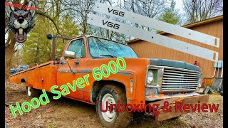 Vice Grip Garage hood saver 6000 review and unboxing Installed on the old VGG ramp truck [upl. by Kipton]