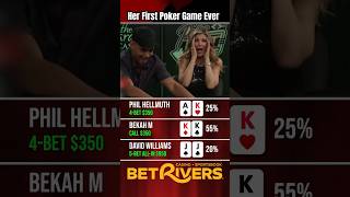 She Risked It All vs Phil Hellmuth [upl. by Schuster]