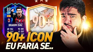 FIFA 23 ⚠️ SÓ FAÇA O DME IDOLO 90 PRIME FUT BIRTHDAY E TOTY SE  BRAHIM DIAZ DME [upl. by Mala353]