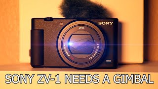 Gimbal for the Sony ZV1  Hohem ISteady Multi [upl. by Ardnasak308]