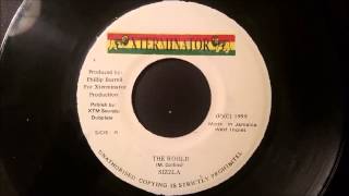 Sizzla  The World  Xterminator 7quot w Version The World Riddim 1999 [upl. by Aicatsanna]