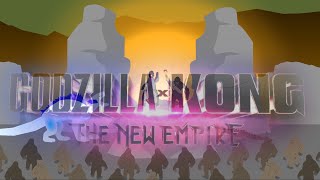 Godzilla x Kong the new empire  Ending stick animation [upl. by Anirtac]