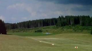 Segelflugzeug Schlechte LandungBad Landing glider [upl. by Alviani777]