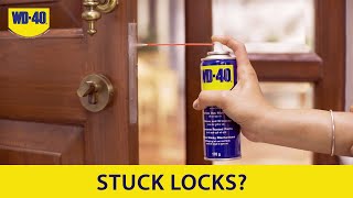 Jammed Locks WD40 Multipurpose Spray Chalees On Problem Gone [upl. by Ethelinda]