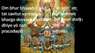 Gayatri Mantra Savitr 108 Repetitions [upl. by Zach]