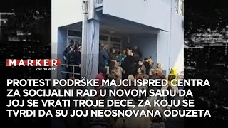 Centar za socijalni rad u Novom Sadu o oduzimanju dece majci Deca živela u nehigijenskim uslovima [upl. by Pegma]