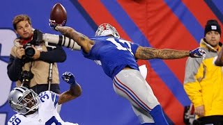 Odell Beckham Jr Makes Catch of the Year  NFL [upl. by Nyrmac]