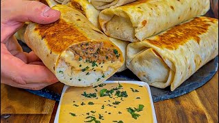 High Protein Meal Prep Nacho Cheese Burritos 🌯💪🏼 mealprep highprotein easyrecipes [upl. by Ennayk]