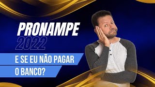 Pronampe e se eu não pagar o banco [upl. by Eslehc]