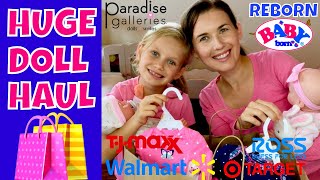 🛍Huge Doll Haul 🍼Skye amp Mommy Show What They Bought And Play With Dolls Together💞 [upl. by Yliab]