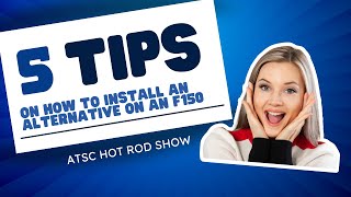 How to install an alternator 2010 Ford F150 46 [upl. by Shimberg254]