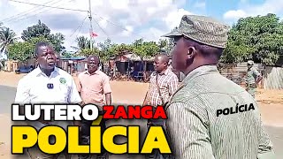 Lutero SIMANGO Zangado Com a Polícia Dá Aula de Sapiência [upl. by Nepil]