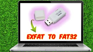 The Secret to Converting from exFat to Fat32  Converting from exFat to Fat32 [upl. by Arahat]