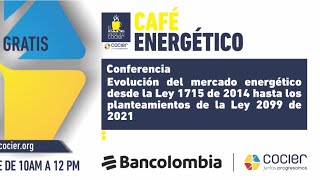 Café Energético  Conferencia  Perspectivas de la financiación de proyectos de energía renovable [upl. by Annaira]