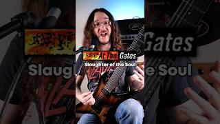 Slaughter of the Soul  At the Gates metal guitar guitarlesson [upl. by Leith]