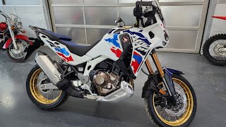 2024 Honda Africa Twin Adventure Sports  Start Up [upl. by Luanne219]