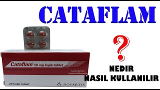 CATAFLAM Nedir Niçin Kullanılır Nasıl Kullanılır Yan Etkileri Nelerdir [upl. by Savart]