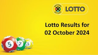 Lotto Results 02 October 2024 [upl. by Aivataj]