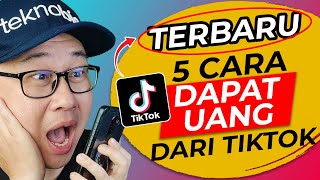 5 Cara Dapat Uang dari Tiktok TERBARU 2024 [upl. by Asinet]