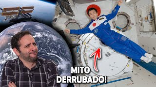 Astronautas em gravidade zero Te enganaram AprendiHoje [upl. by Starlin]