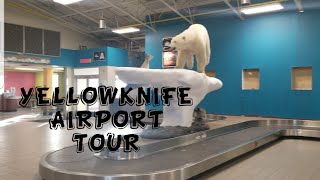 YELLOWKNIFE AIRPORT TOUR YZF [upl. by Weisler]