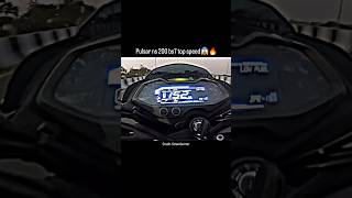 pulsar ns 200 bs7 2024 model top speed 😱🔥 shorts bajaj ns200 ns200bs6 topspeed shortfeed bike [upl. by Burta]