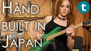 Lets play Caparison Guitars  Courtney Cox  The Iron Maidens [upl. by Markman]