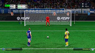 EA FC24  Bengaluru FC Vs Kerala Blasters Penalty Shootout  Indian Super league ISL [upl. by Aynot]