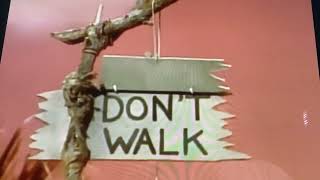 Sesame Street Caveman Days Don’t Walk Sign [upl. by Ltney695]