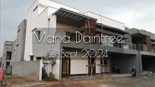 Manaprojectsbglr Mana Daintree Demo Villa 21 Sept 2024 [upl. by Otrebliw]