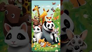 Animal family and friends enjoy the life part5 shorts animals [upl. by Hermy]