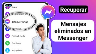 Cómo Recuperar Conversaciones Borradas De Facebook Messenger  2024 [upl. by Odelle391]