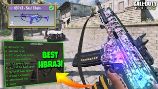 BUFF HBRa3 Best Gunsmith Setup FAST ADS  NO AIMSHAKE  HBRa3 Best Attachments Season 5  CODM [upl. by Gnilhsa]