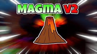 How to Get Magma V2Awaken Magma Fruit in 2nd Sea  Blox Fruits Beginners Guide [upl. by Gaylor391]