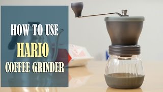 Hario Ceramic Coffee Grinder Instructions  How to Use Adjust the Grind Setting and Clean [upl. by Ethelstan]