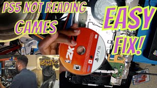 HOW TO FIX PS5 wontNot Reading Discs Or Games Unrecognized Disc Repair [upl. by Belle]